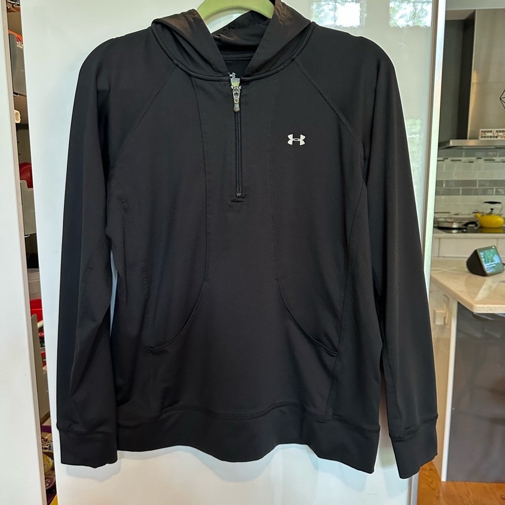Under armor -Woman’s Under Armor quarter zip. Good condition